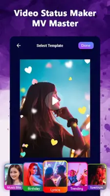 MV Birthday Master Video Maker android App screenshot 0